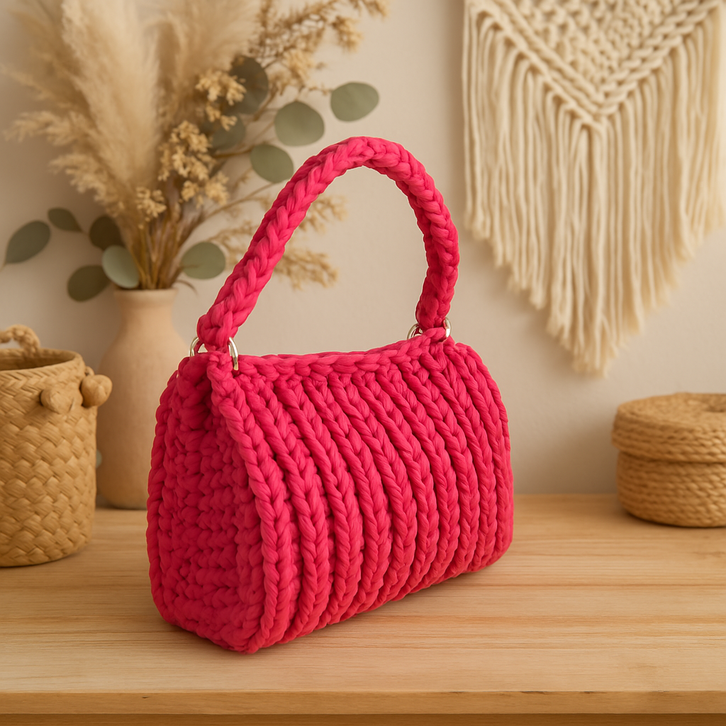 sac crochet fait main artisanat made in France
