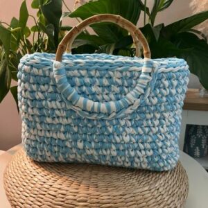 sac au crochet fait main artisanat made in France tendance iles tropicales