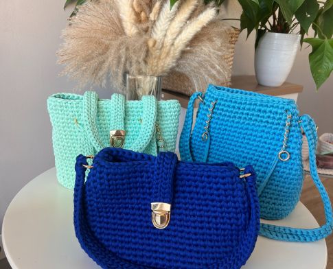sac au crochet fait main made in France